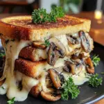 A mouthwatering Easy Swiss Mushroom Melt, perfect for any meal.