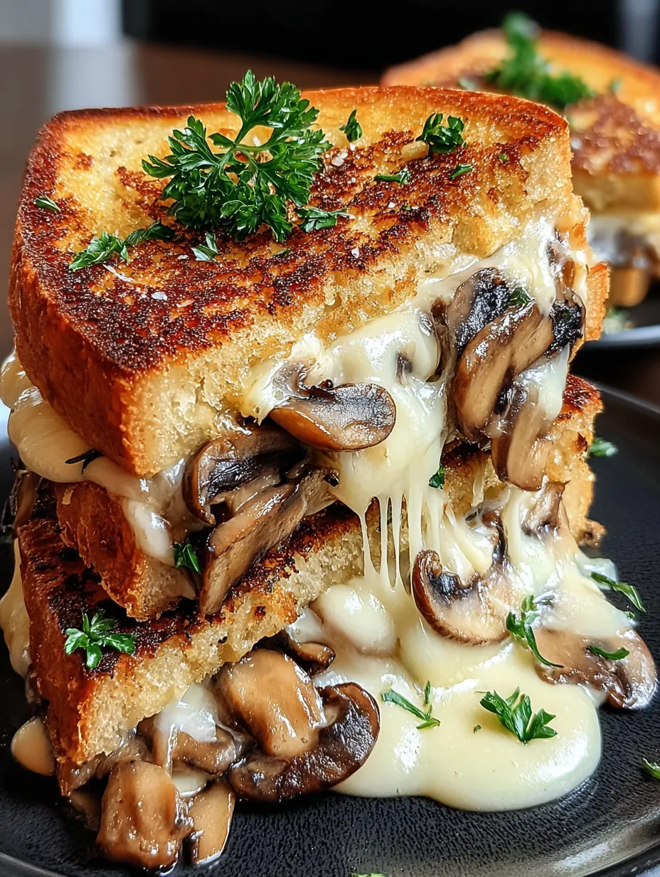 An image for the recipe: Easy Swiss Mushroom Melt: A Savory Delight