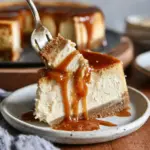 A stunning Apple Cider Cheesecake, perfect for autumn gatherings.