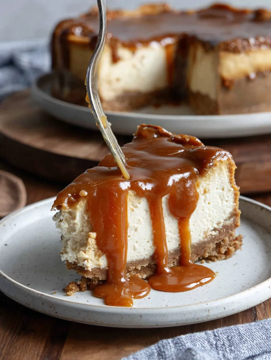 An image for the recipe: Delicious Apple Cider Cheesecake Recipe