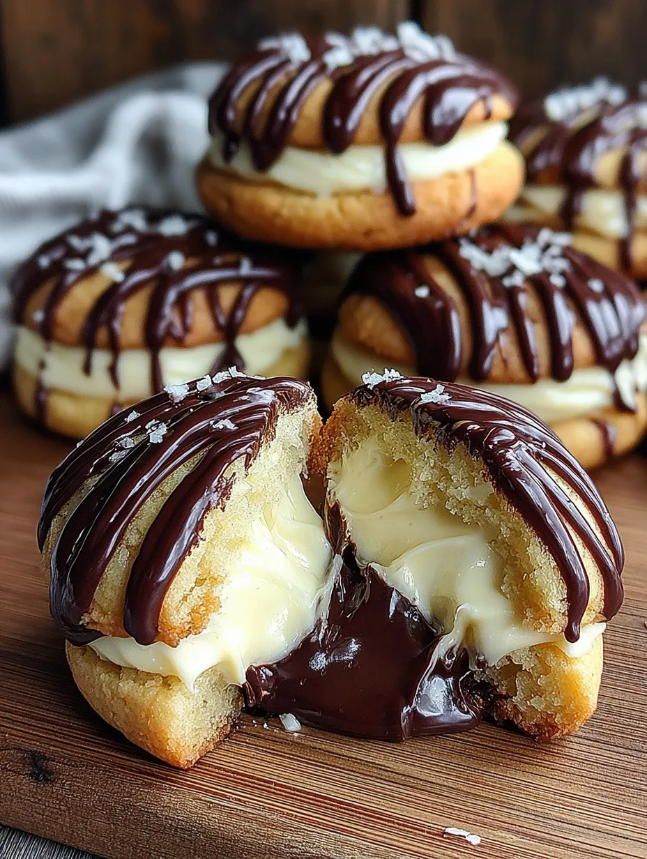 An image for the recipe: Boston Cream Pie Cookie Bites That Will Wow Your Taste Buds